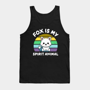 Fox Is My Spirit Animal adorable Tank Top